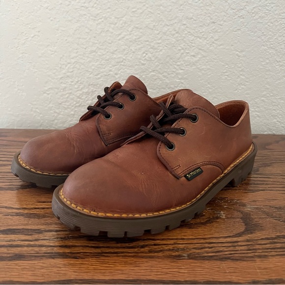 Vintage Dr. Martens Made in England MIE 3-Eye Lace Up Oxfords UK 3 US 5 - Picture 1 of 11